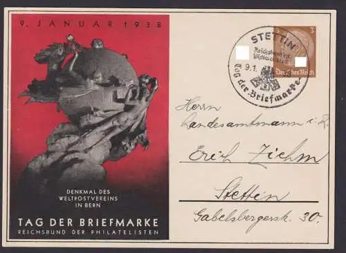 Deutsches Reich Privatganzsache Philatelie Tag der Briefmarke Reichsbund der