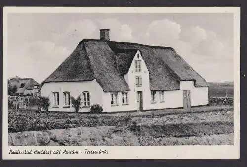 Ansichtskarte Norddorf Amrum Schleswig Holstein Nordseeinsel Friesenhaus n.