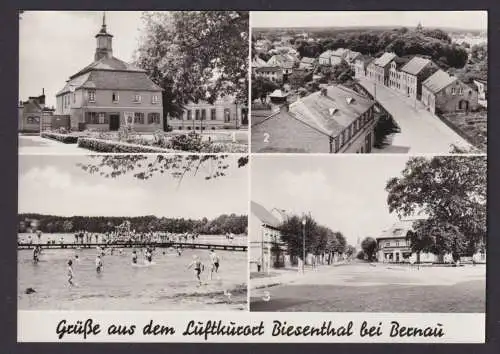 Ansichtskarte Biesenthal bei Bernau Brandenburg Gesundheit Erholung Luftkurort