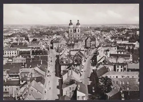Ansichtskarte Wittenberg Lutherstadt Brandenburg Stadtansicht v. d. Schloßkirche