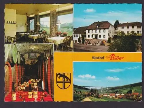 Ansichtskarte Speicherz Rhön Bayern Klappkarte Reklame Gastronomie Gasthof Zum