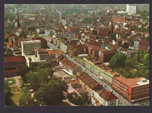 Ansichtskarte Luftbild Fliegeraufnahme Mönchenglagbach NRW Obere Hindenburgstr.