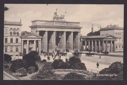 Ansichtskarte Berlin Brandenburger Tor 1912 Deutsches Reich