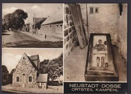 Ansichtskarte Neustadt Dosse Brandenburg Ortsteil Kampehl Wehrkirche