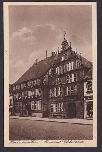 Ansichtskarte Hameln Weser Niedersachsen Museum StiftsherrnhausKunstverlags