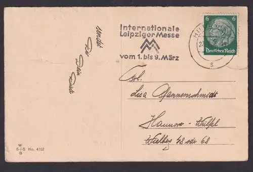 Hildesheim Niedersachsen Deutsches Reich Ansichtskarte SST Internationale