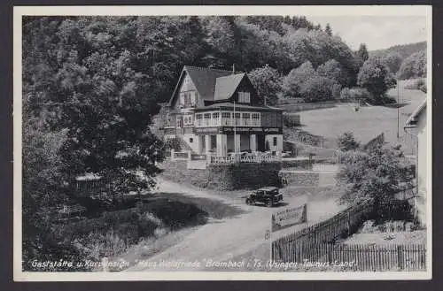 Ansichtskarte Brombach Taunus Hessen Gastronomie Gaststätte und Kurpension Haus