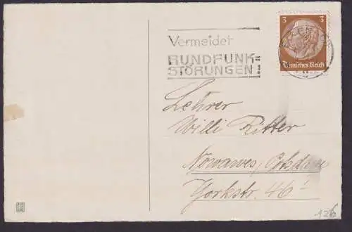 Eisenach Thüringen Deutsches Reich Ansichtskarte Postsache Vermeidet