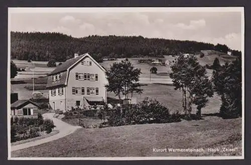 Ansichtskarte Warmensteinach Bayern Kurort Haus Zeisel Kropfbachtal Verlag