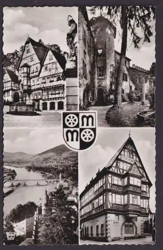 Ansichtskarte Miltenberg Main Bayern Stadtansichten Fachwerkhäuser Verlag