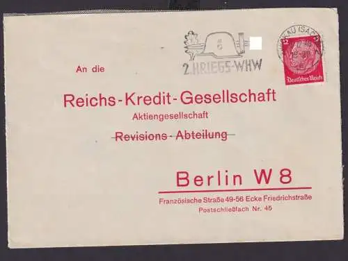 Ansichtskarte Zwickau Sachsen Deutsches Reich Drittes Reich Brief SST 2. Kriegs