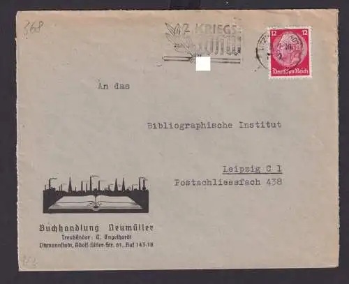 Litzmannstadt Lotz Polen Deutsches Reich Drittes Reich Brief Propaganda 2.Kriegs