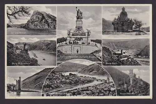 Bingen Rhein Rheinland Pfalz Deutsches Reich Drittes Reich Ansichtskarte SST