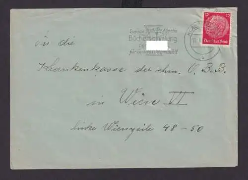 Klagenfurt Österreich Deutsches Reich Drittes Reich Brief SST Spende