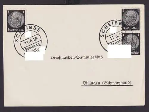 Ostmark Zusammendruck Scheibbs Österreich Deutsches Reich Drittes Reich Karte