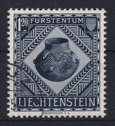 Liechtenstein 321 gestempelt 1,20 Fr Prähistorische Funde Kat.-Wert 30,00