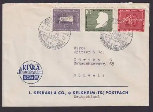 Bund Brief dekor. MIF Kelkheim Taunus SST bekannt durch Möbel Zürich Schweiz