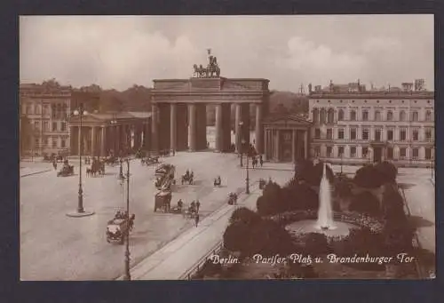 Ansichtskarte Berlin ab Lankwitz Pariser Platz Brandenburger Tor Großenhain