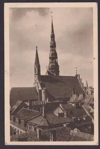 Riga CCCP Ansichtskarte geschrieben nach Kapitulation Der Wehrmacht 2. Weltkrieg