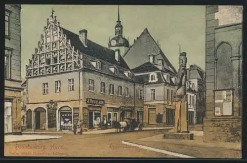 Ansichtskarte Brandenburg Havel J. Neumann Verlag Johann Lindenberg Rathenow