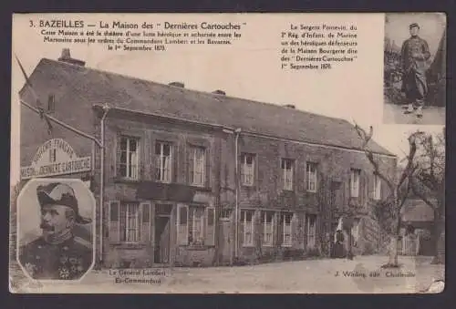 Ansichtskarte Bazeilles Frankreich Museum Dernieres Cartouces Feldpost