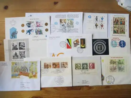 Alle Welt Blöcke auf Brief starke Sammlung viel Bessere 150 St. Festpreis 490,00