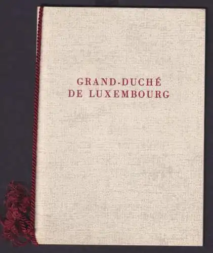 Luxemburg 2 Geschenkhefte Kantonalwappen 1957 + 1959 mit 575-580 und 612-617