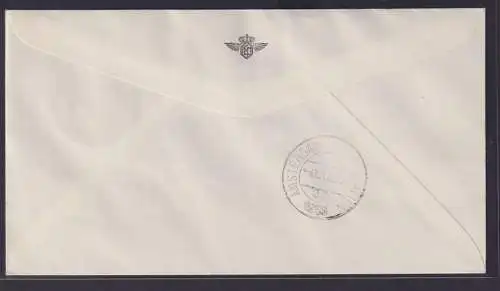 Asia Flugpost airmail Niederlande Neu Guinea Brief ab Biak Indonesia n Den Haag