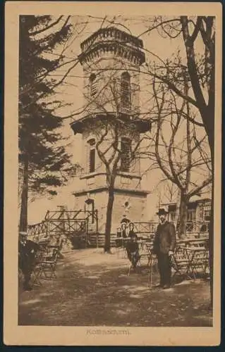 Ansichtskarte Kottmar Turm Restaurant Landkreises Görlitz Zittau Löbau ungelauf.