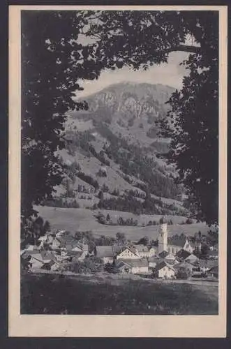 Rettenberg Allgäu Bayern Deutsches Reich Ansichtskarte Marktredwitz