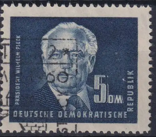 DDR 255 Pieck gestempelt geprüft Paul BPP