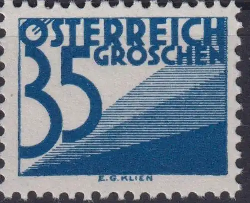 Österreich P 151 Portomarke 35 Gr. Luxus postfrisch Ausgabe 1925 Kat.Wert 17,00