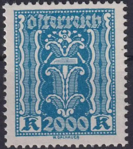 Österreich 395 a 2000 Kr. Hammer & Zange Luxus postfrisch MNH Kat.-Wert 22,00