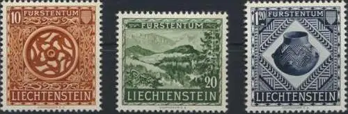 Liechtenstein Eröffnung des Landesmuseums 1953 tadellos postfrisch Kat. 110,00