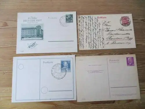 Grünstädtel über Schwarzenberg DDR Landpost Nachlass Sammlung Briefe Ganzsachen