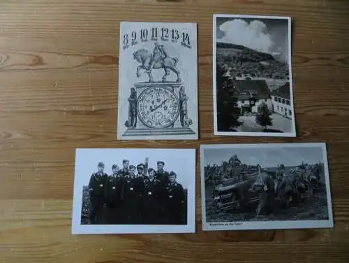 Nachlass Sammlung II. Weltkrieg inter Lot mit meist Privat Foto - Ansichtskarten