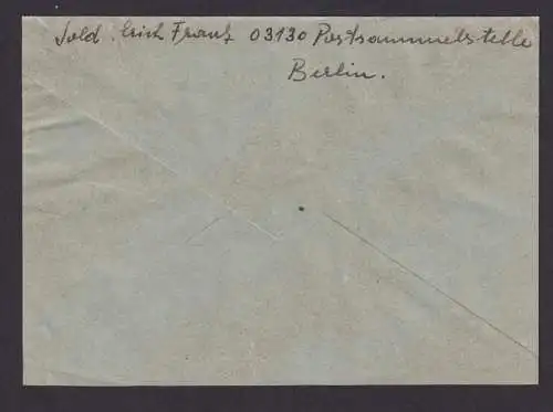 Besetzung Polen Generalgouvernement Feldpost Brief Chrzanow Wien Österreich