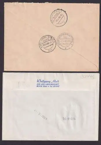 Briefmarken DDR Lot Brief 2965-96 Sozphilex Briefmarken Ausstellung Philatelie