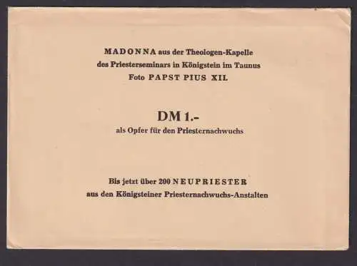 Ansichtskarte Sammlung Lot Religion Kirche Glaube Madonna aus der Theologen