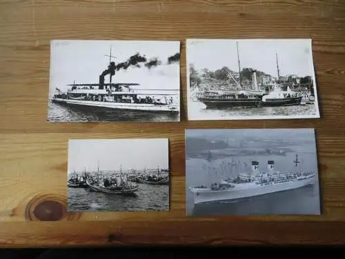 Fotos Schiffe Schiffsfotos meist Ansichtskartengröße aus Nachlass ca. 100 Stück