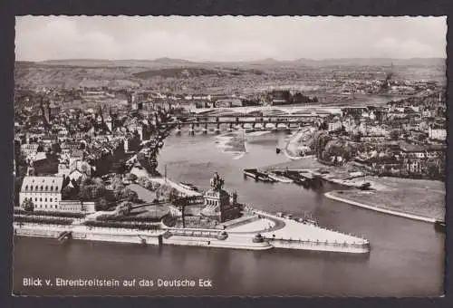Ansichtskarte Ehrenbreitstein Koblenz Rheinland Pfalz Mosel Deutsches Eck n.