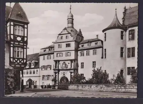 Ansichtskarte Bad Mergentheim Schloß Hoch und Deutschmeister Baden Württemberg
