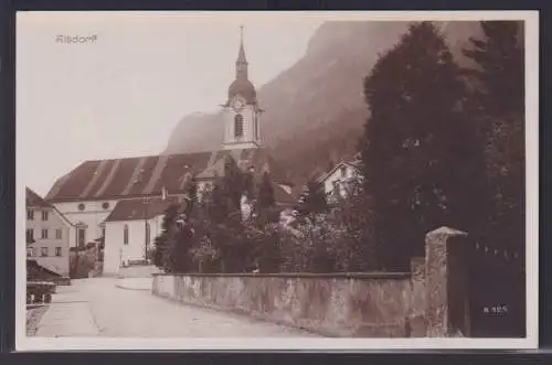 Ansichtskarte Altdorf Dorfstrasse Kirche Religion Schweiz