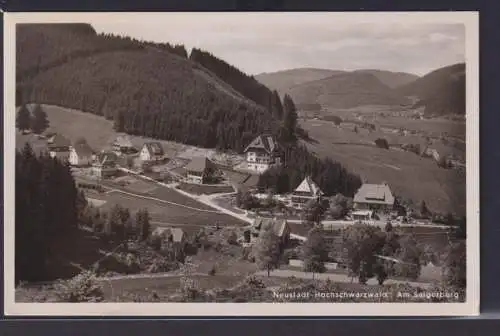 Ansichtskarte Neustadt Saigerberg Schwarzwald Ortsansicht Landschaft Baden