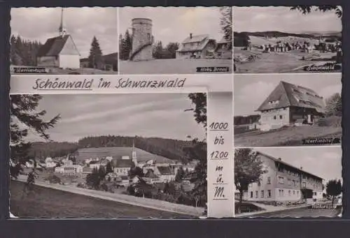 Ansichtskarte Schönwald Mütterheim Martinshof Hohe Brend Martinskapelle