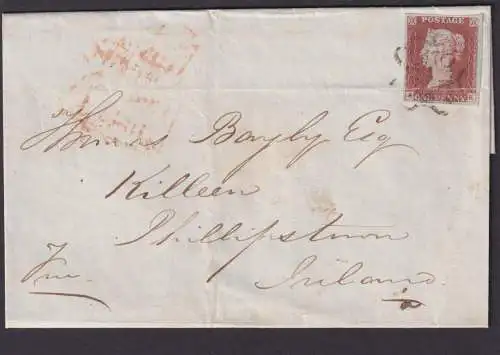 Großbritannien Brief Queen Victoria 3 A-K Malteser mit Nummer 1 selten 300,-++