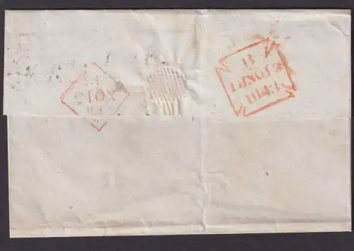 Großbritannien Brief Queen Victoria 3 A-K Malteser mit Nummer 1 selten 300,-++