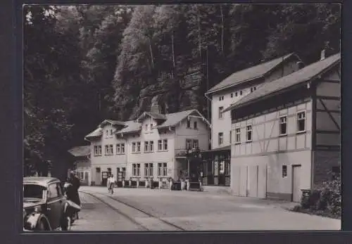 Ansichtskarte Sebnitz Gaststätte Beuthenfall Sächsische Schweiz Sachen