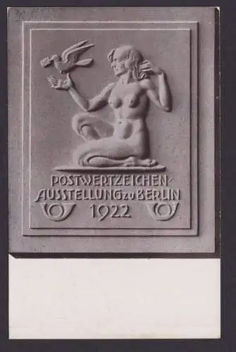 Berlin Philatelie Deutsches Reich Privatganzsache Postwertzeichen Ausstellung