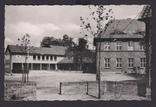 Ansichtskarte Ebstorf Niedersachsen Klosterflecken Volksschule